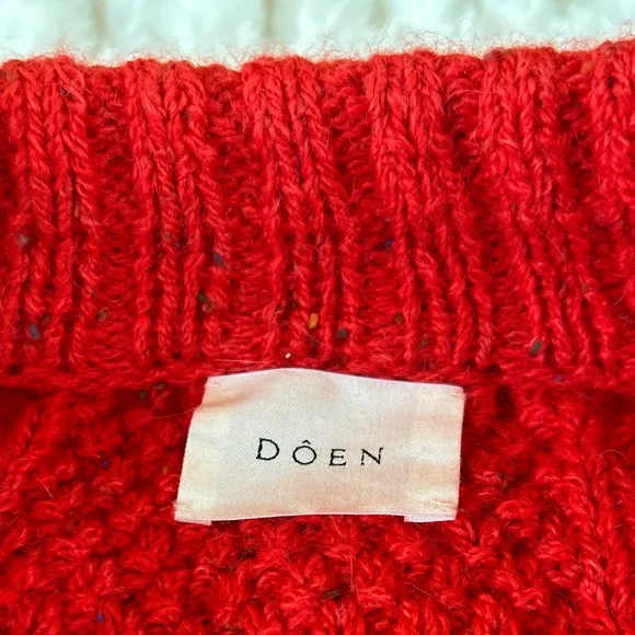 Doen Hermione Sweater in Red - Picture 7 of 15